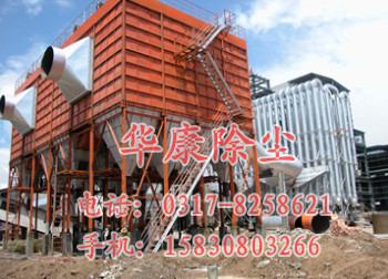  我公司为山西水泥厂承建的窑尾大布袋除尘设备
